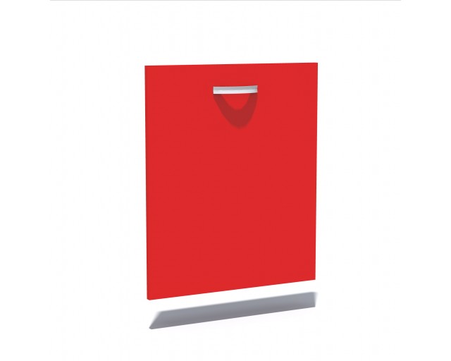 Front pentru masina de spalat vase 60cm rosu